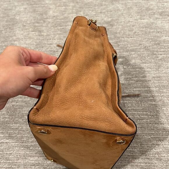 Rebecca Minkoff FS Tan Regan Satchel Tote in Almond - Picture 6 of 16